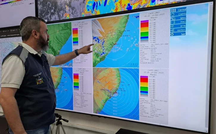 Fim de semana em Alagoas terá tempo instável com p